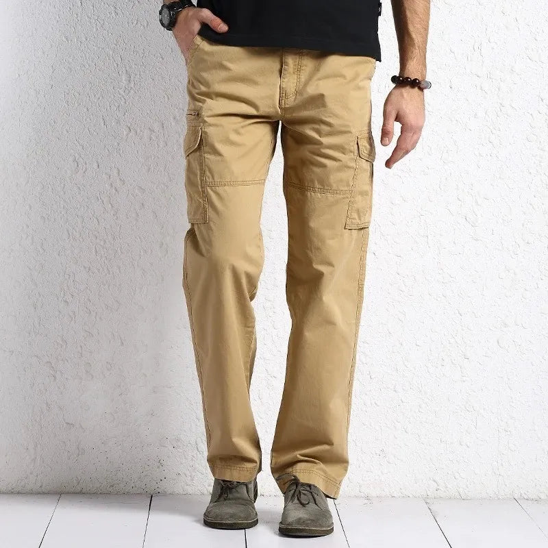 Urban Explorer Combo – Men’s Cargo Pants 2 Pack (Olive Green & Khaki)